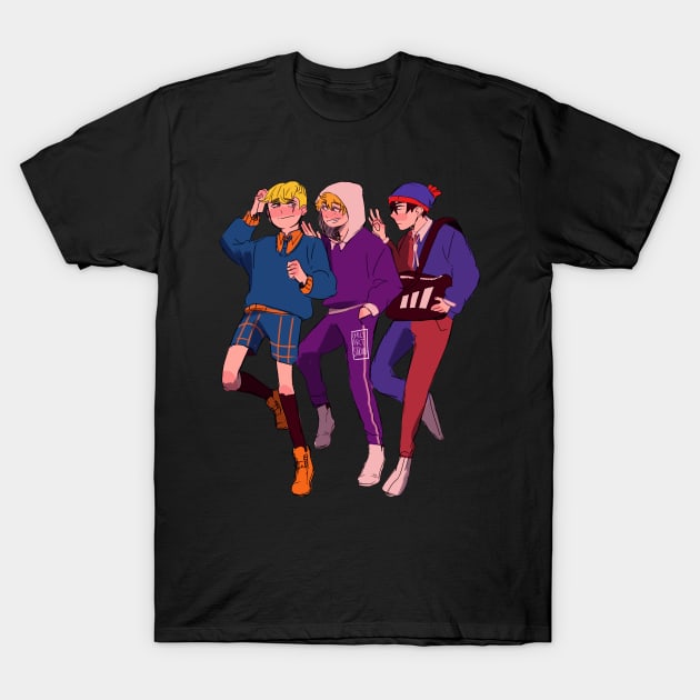 1, 2 ,3 T-Shirt by emilyartstudios